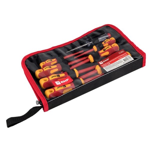 Набор диэлектрических отверток НИО-08 Master | код ndo-08 | EKF фото 3 Набор диэлектрических отверток НИО-08 Master | код ndo-08 | EKF фото 3