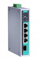 Коммутатор EDS-G205A-4PoE-1GSFP Unmanaged Ethernet switch with 1 10/100/1000BaseT port and 4 PoE/PoE+ ports | код 00-06074436 | MOXA