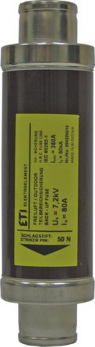 Предохранитель VVC 7,2kV 16A 50kA (e=192мм) | код 004225007 | ETI