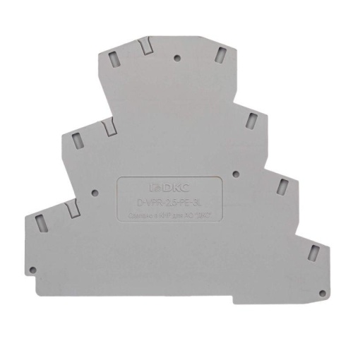 Изолятор торцевой для клеммы VPR-2.5-3L | код D-VPR-2.5-3L | DKC