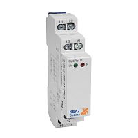Реле контроля фаз OptiRel D PHS-3-1M-03-PN-2 чередования обрыва фаз 3Ф+N 2СО | код 331993 | КЭАЗ