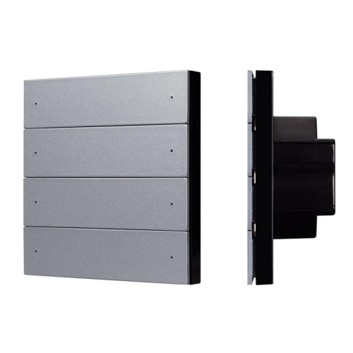 Панель управления кнопочная INTELLIGENT ARLIGHT SMART-ZB-801-22-1G-8SC-MULTI-IN Silver (230V) (IARL, IP20, Пластик, 5 лет) | код 55487 | Arlight Панель управления кнопочная INTELLIGENT ARLIGHT SMART-ZB-801-22-1G-8SC-MULTI-IN Silver (230V) (IARL, IP20, Пластик, 5 лет) | код 55487 | Arlight