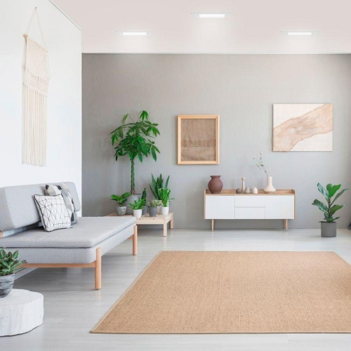 Светильник светодиодный ДВО 26 Вт 2250 лм 4000К AC 220В IP20 квадрат 225х225х26мм монт разм 190х190мм Пластик Elementary Gauss | код 998520224 | Gauss фото 7