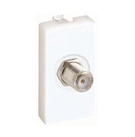 Connect Плата с разъемом SAT мама пайка 225х45мм белый | код K102C-9 | Simon