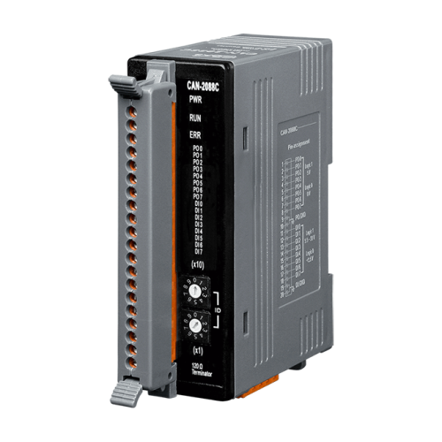 CAN-2088C CR CANopen module of 8-channel PWM and 8-channel High Speed Counter | код 00-06065286 | ICP DAS