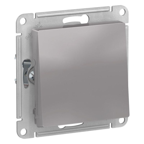 Выключатель 1-кл. AtlasDesign Aqua IP44 (сх.6) 10AX механизм алюм. | код. ATN440361 | Systeme Electric