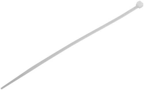 Хомуты нейлоновые для проводов, белые 100 шт., 3,6х200 мм | код 60369 | FIT фото 2