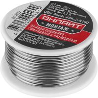 Припой 90 169 OEM-Pos04-60K-2-K100 катушка 2мм 100г | код 90169 | ОНЛАЙТ