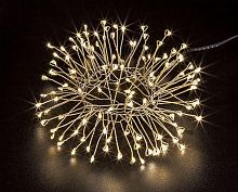 Гирлянда новогодняя светодиодная NGF-ML-001-02 роса WW 60 микро 3м 230В | код 93693 | Navigator Group