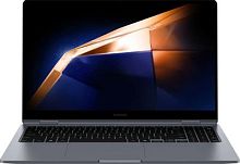 Ноутбук Samsung Galaxy Book 4 360 NP750 Core 5 120U 16Gb SSD512Gb Intel Graphics 15.6 AMOLED Touch FHD (1920x1080) Windows 11 Home English grey WiFi BT Cam (NP750QGK-KG1IN) | код 2012758 | SAMSUNG