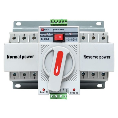 Устройство АВР МCB 20А (C) 3Р 400В PROxima | код ats-mcb-20c-3p-pro | EKF фото 3 Устройство АВР МCB 20А (C) 3Р 400В PROxima | код ats-mcb-20c-3p-pro | EKF фото 3