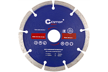 Диск отрезной алмазный сегментный CUTOP, 125 x1.9 x 8.0 x 22.2 мм | код 60-12519 | FIT