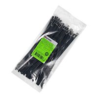 Хомут кабельный СКС-П (304) 4.6х200 черн. (уп.50шт) Fortisflex 103086