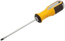 Отвертка ''Старт'', CrV сталь, прорезиненная ручка 3х100 мм SL | код 55181 | FIT