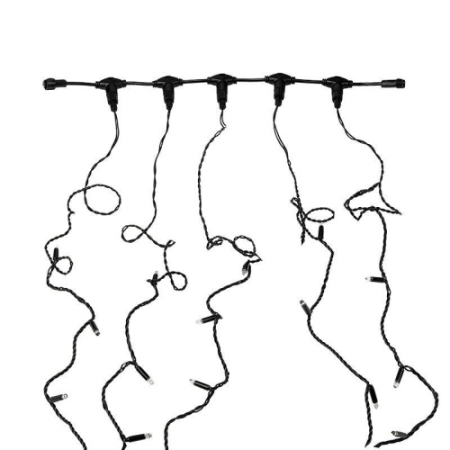 Гирлянда LED ClipLight 24 V, 5 нитей по 20 м, диодов мульти | код 323-509 | Neon-Night фото 5