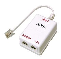 Сплиттер ADSL с пров. бел. | Код. 03-0013 | Rexant