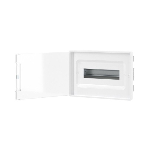 Щиток встраиваемый FRAME 12мод. для полых стен с прозр. дверцей с 2 шинами PEN на 6 и 8 отверст. бел. DKC F12B3WT фото 3