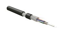 Hyperline FO-PDM-IN/OUT-50-24-LSZH-BK Кабель волоконно-оптический 50/125 (OM2) многомодовый, 24 волокна, армированный стекловолокном, многомодульная констр. (multi loose tube), самонесущий, внутренний/внешний, LSZH, нг(А)-HF , -60°С - +70°С, черный Код то