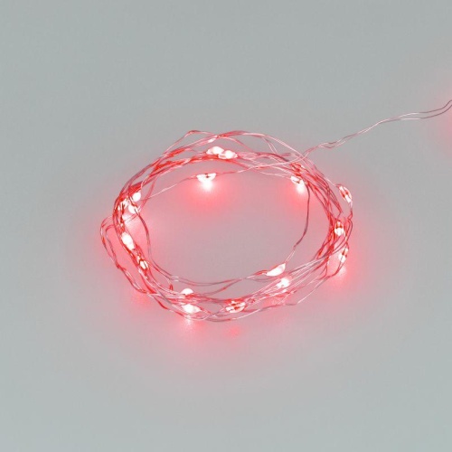 Гирлянда светодиодная ARD-DEW-HOME-2000-CLEAR-20LED-STD Red 3V Battery Pack IP20 Ardecoled 048705 Гирлянда светодиодная ARD-DEW-HOME-2000-CLEAR-20LED-STD Red 3V Battery Pack IP20 Ardecoled 048705