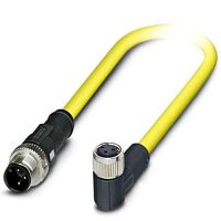 Кабель для датчика / исполнительного элемента SAC-3P-M12MS/ 1,5-542/M8FR BK | код 1406296 | PHOENIX CONTACT