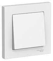 ATLASDESIGN 1-клавишный ВЫКЛЮЧАТЕЛЬ, сх.1, 10АХ, в сборе, ЛОТОС | код ATN001312 | Systeme Electric