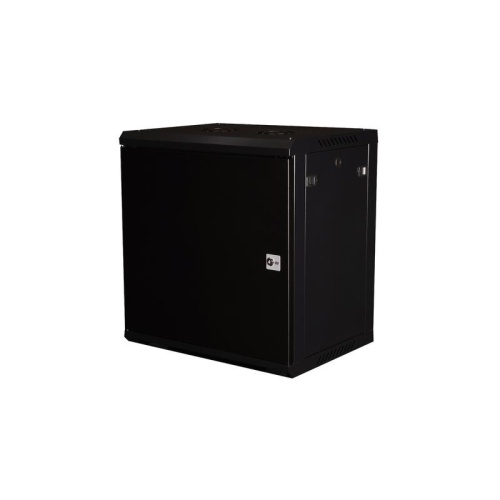 Шкаф телекоммуникационный настен. 19дюйм 12U 635х600х450мм дверь метал. черн. Datarex DR-643001