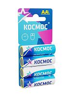 Элемент питания солевой R6 4хBL (блист.4шт) Космос KOCR64BL