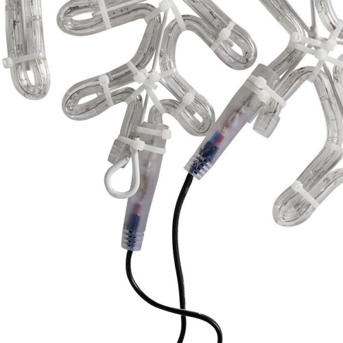 Фигура световая Снежинка белая/синяя, размер 60x60 см, с контроллером | код 501-531 | Neon-Night фото 4 Фигура световая Снежинка белая/синяя, размер 60x60 см, с контроллером | код 501-531 | Neon-Night фото 4