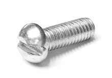 Винт с плоским шлицем М6х20, нерж. сталь А4 | код CM030620INOX316L | DKC