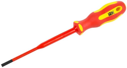 Отвертка диэлектрическая SLIM SL3.5х100 Т2 ARMA2L 5 | код A2L5-SC31-T2-SL-35-100 | IEK