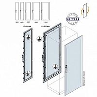 Дверь передняя/задняя 2200x1000мм² ВхШ | код. EC2210K | ABB