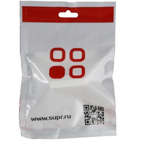 Панель лицевая 1 порта (45х225 Keystone шторка) (DIY упак.) | код 10-0319-1 | SUPRLAN фото 4