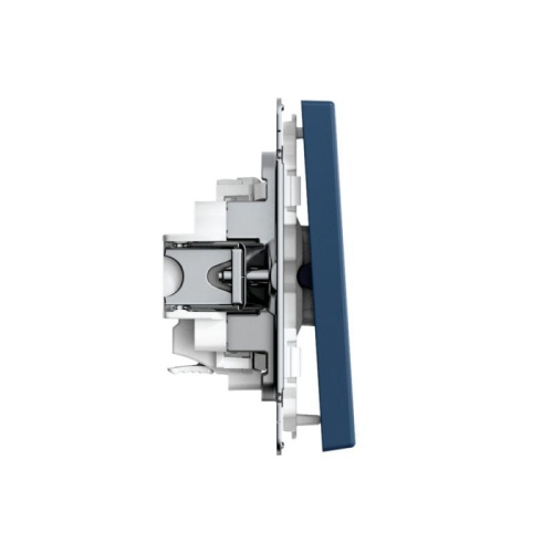 ARTGALLERY 1-клавишный ВЫКЛЮЧАТЕЛЬ КНОПОЧНЫЙ, механизм, быстрозажимные клеммы, АКВАМАРИН | код GAL001115S | Systeme Electric фото 7