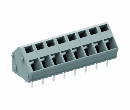 256704 Клемма MCS, 4 конт., шаг 5.00мм, сер., шт | код 256704 | SUPU
