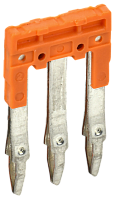 Перемычка гребенчатая для CP 2,5мм2 3PIN IEK | код YCT20-00-K03-002-EC-3P | IEK