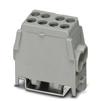 Ответвительный зажим магистрали UDB 2X25/16 GY | код 3071355 | PHOENIX CONTACT