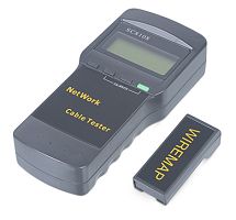 Cabeus CT-LCD-RJ45 (SC8108) Тестер для витой пары c LCD дисплеем | код 7924c | Cabeus