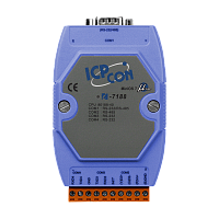 I-7188/512 CR Embedded Controller , developing tool kit, MiniOS7, With 512 k flash, without Display | код 00-01140650 | ICP DAS