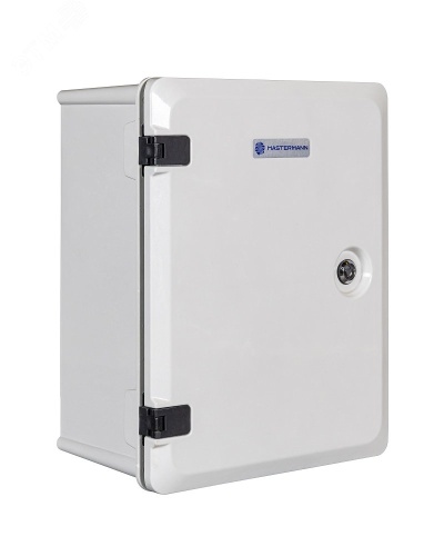 Шкаф монтажный пластиковый, IP66, IK10, 290x390x190 мм | код Mastermann-Пластик-2У+ | Mastermann