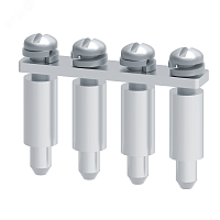 Перемычка винтовая OptiClip CA727/4 для проходных мини-клемм | код 331811 | КЭАЗ