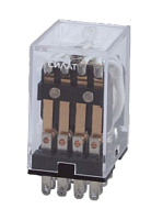 GR022 СИЛАТ Реле промежут., 2СО, КУ 24VDC, 5А(240VAC/28VDC), под SR02/PYF08A, шт | код GR022 | SILAT