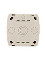 Демет Выключатель проходной двойной крем | код 711-0300-106 | Lezard