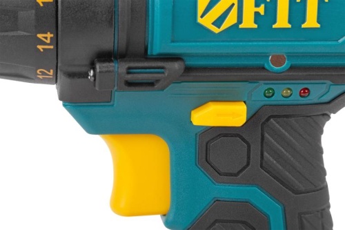 Дрель-шуруповерт аккумуляторная 18В 0-450/1550об/мин 29Нм 2 (Li-Ion) 1.3А.ч FIT 80199 фото 3 Дрель-шуруповерт аккумуляторная 18В 0-450/1550об/мин 29Нм 2 (Li-Ion) 1.3А.ч FIT 80199 фото 3