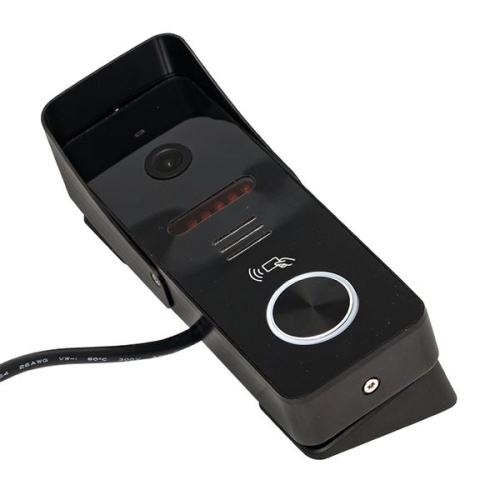 Вызывная видеопанель со счит, ключей CPV-02 чер, 4пр, 1000TVL IP65 | код int-cpv-02 | EKF фото 5