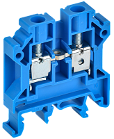 Колодка клеммная CTS 6мм2 синяя IEK | код YCT10-00-K07-006 | IEK