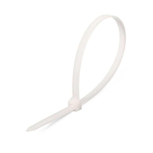 Стяжка нейлоновая КСС «NORD 4х200 (бел) (100шт) | код 79730 | КВТ