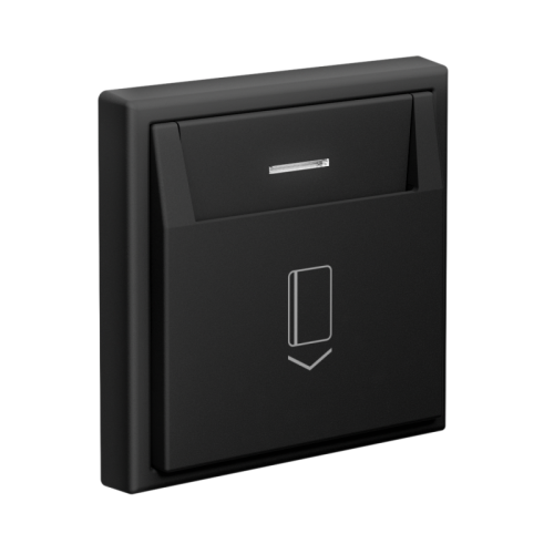 ARTGALLERY ВЫКЛЮЧАТЕЛЬ карточный 10А, без задержки времени, быстр.клемм., КАРБОН | код GAL001014S | Systeme Electric фото 4