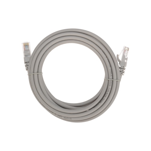 Патч-корд U/UTP, CAT 6, RJ45-RJ45, 26AWG, LSZH, серый, 3м REXANT | код 02-0290-3 | REXANT