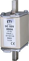 Предохранитель NH-00 80V DC 630A (с бойком) | код 004110104 | ETI