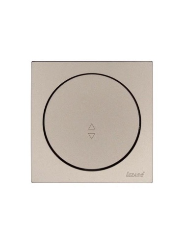 Выключатель проходной 1-кл. СП OSEN 10А IP20 механизм титан LEZARD 743-3788-105 фото 3